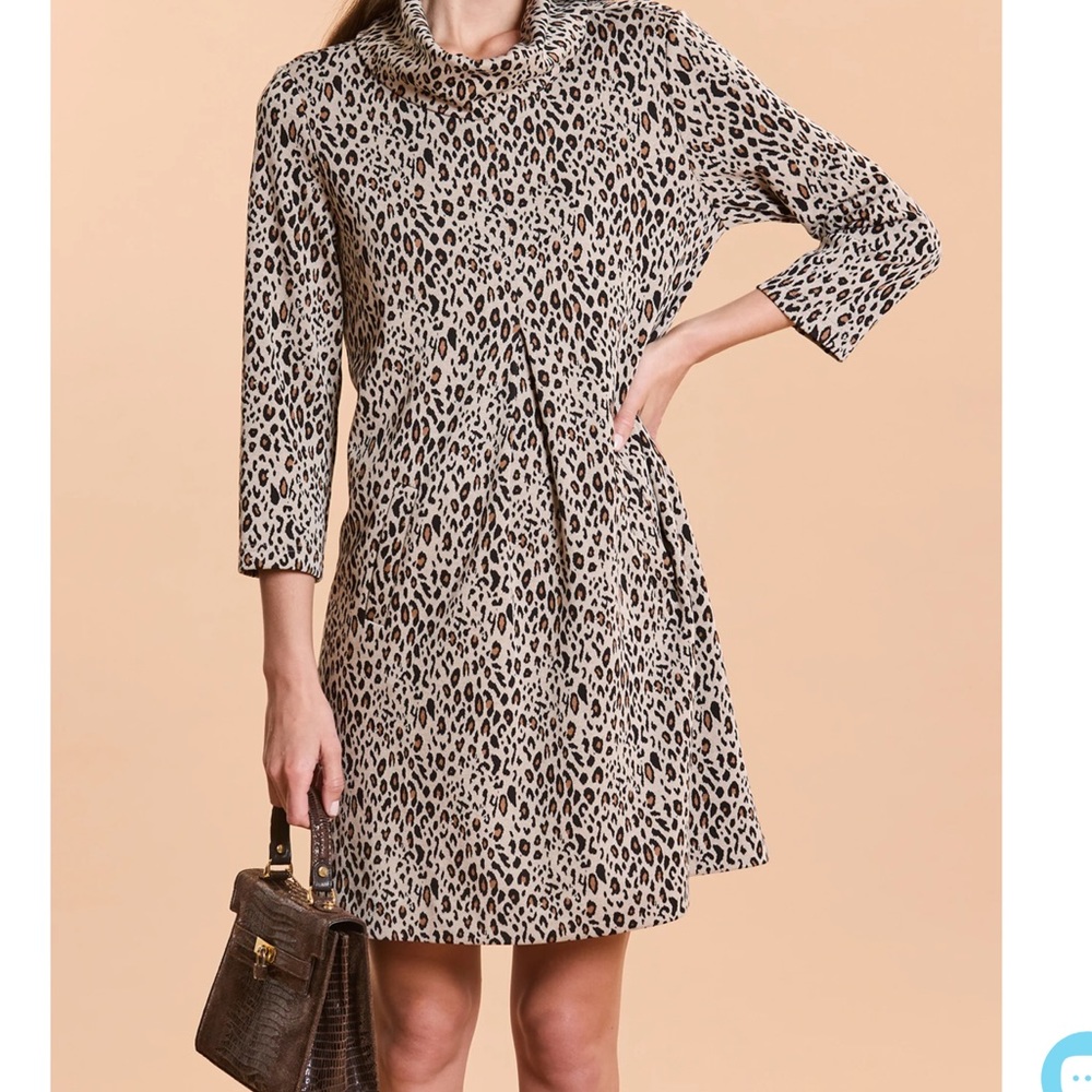 tyler böe leopard print dress. XL